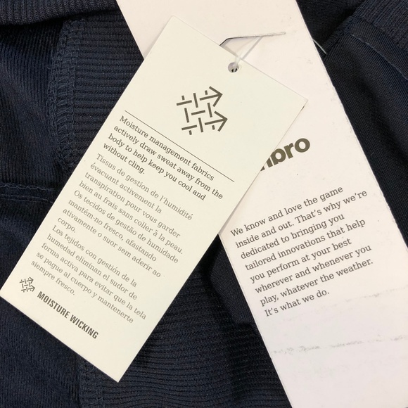 Umbro Navy Blue Check Soccer Full Zip Jacket S M L - Picture 6 of 7